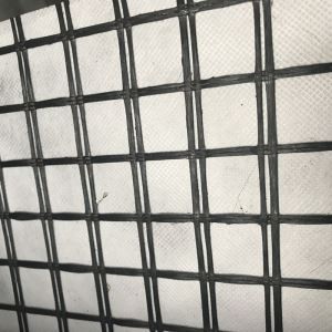 Composite Polyester Geogrid with Geotextile